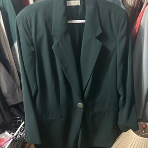 J.Elizabeth Women's Dark Green Blazer